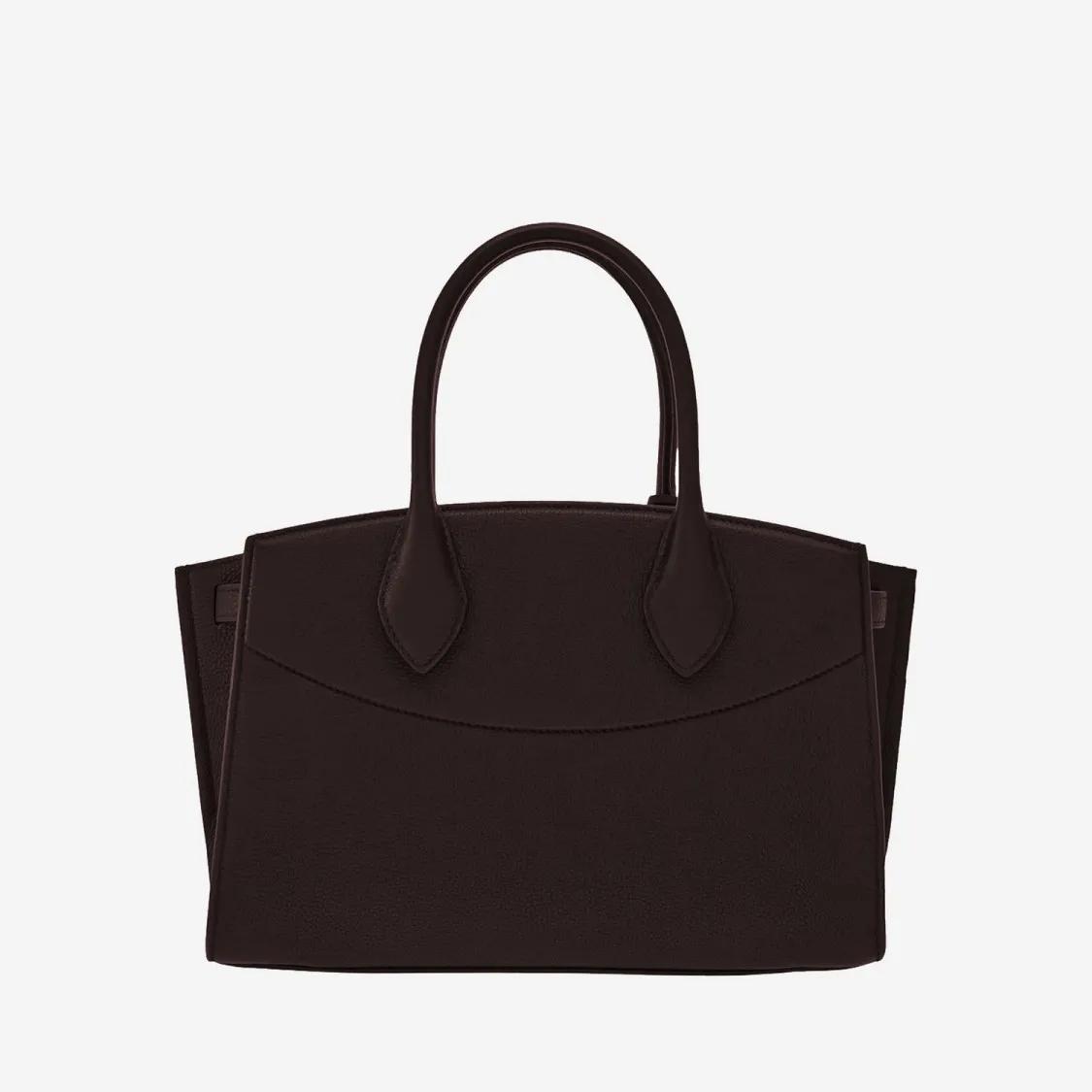 Salvatore Ferragamo Crossbody bags Grained Leather Handbag in zwart