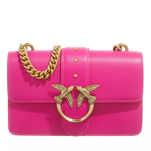 Pinko Love One Mini Cl Pink Crossbody Bag