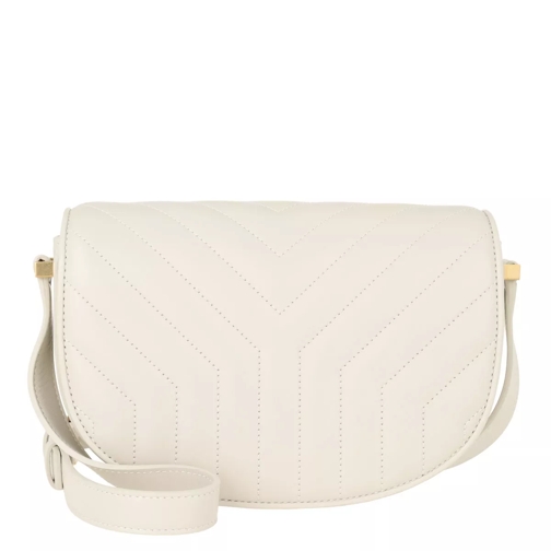 Saint Laurent Joan Shoulder Bag Leather Crema Soft Crossbody Bag