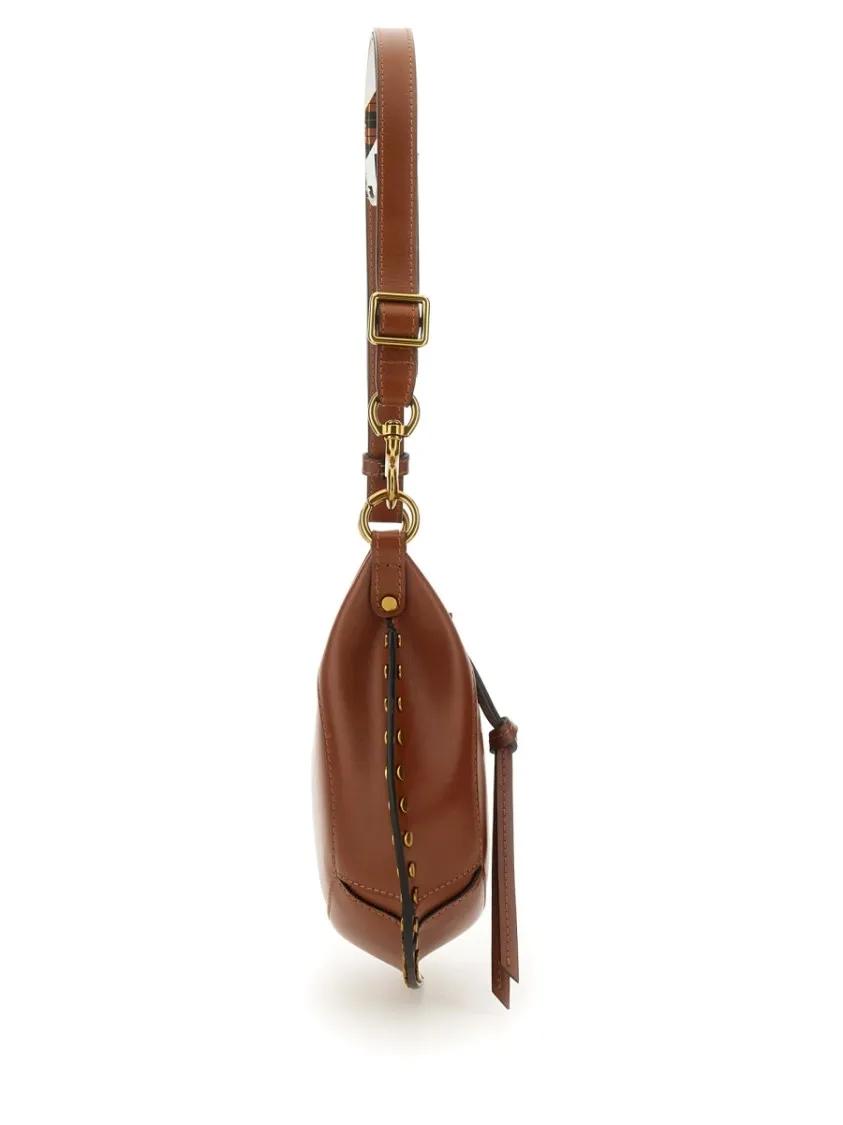Isabel marant Hobo bags "Oskan Moon" Shoulder Bag in bruin