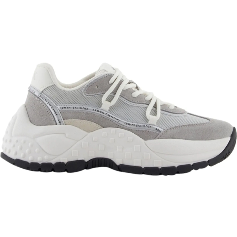 Armani Exchange Low-Top-Sneaker Sneakers Grey grau