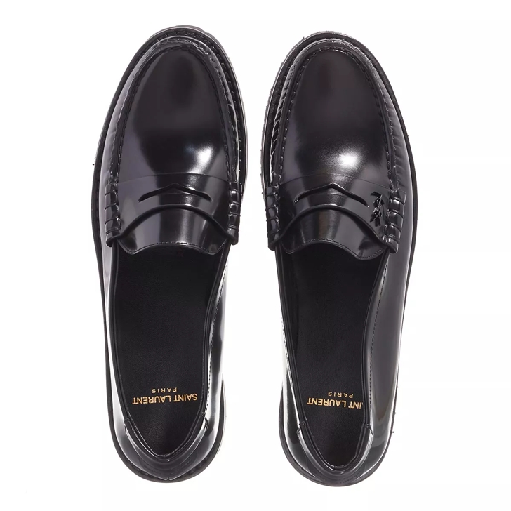 Saint Laurent Loafer Monogram Penny Slipper Black | Loafer