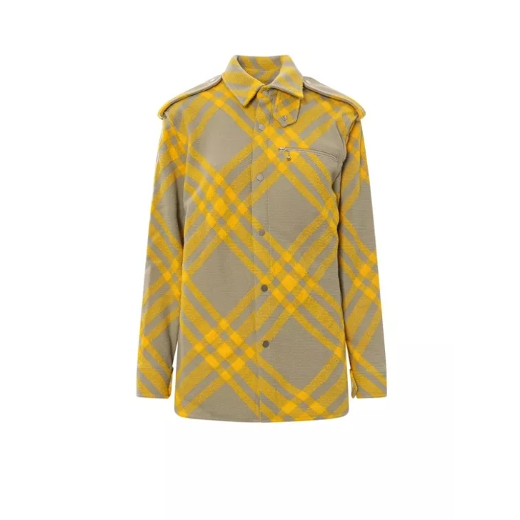 Burberry store yellow shirt