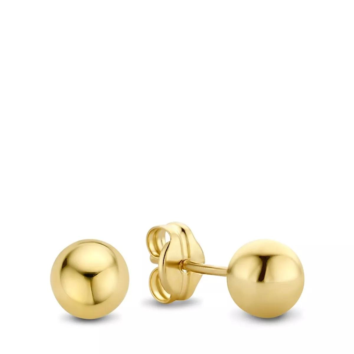 Isabel Bernard Ohrringe - Rivoli Coco 14 Karat Ear Studs With Sphere - Gr. unisize - in Gold - für Damen