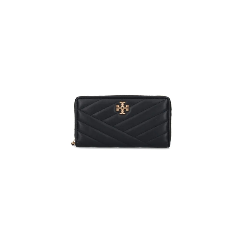 Tory Burch Geldbörse "Kira" Continental Wallet, In Black Lambskin Black