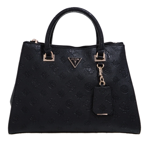 Guess Tote Cresidia Society Satchel Black