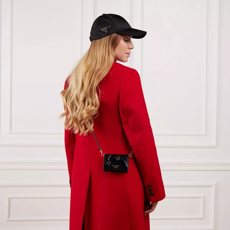 Prada Honkbalpet Re-Nylon Baseball Cap schwarz(Image 2)
