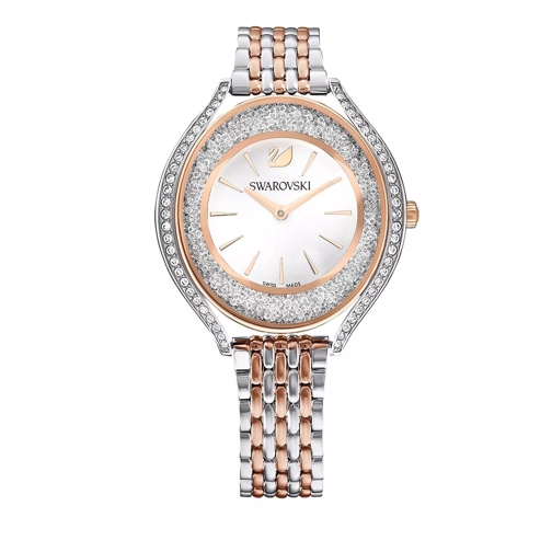 Swarovski Crystalline Aura Swiss Made Rose gold tone Quartz Watch