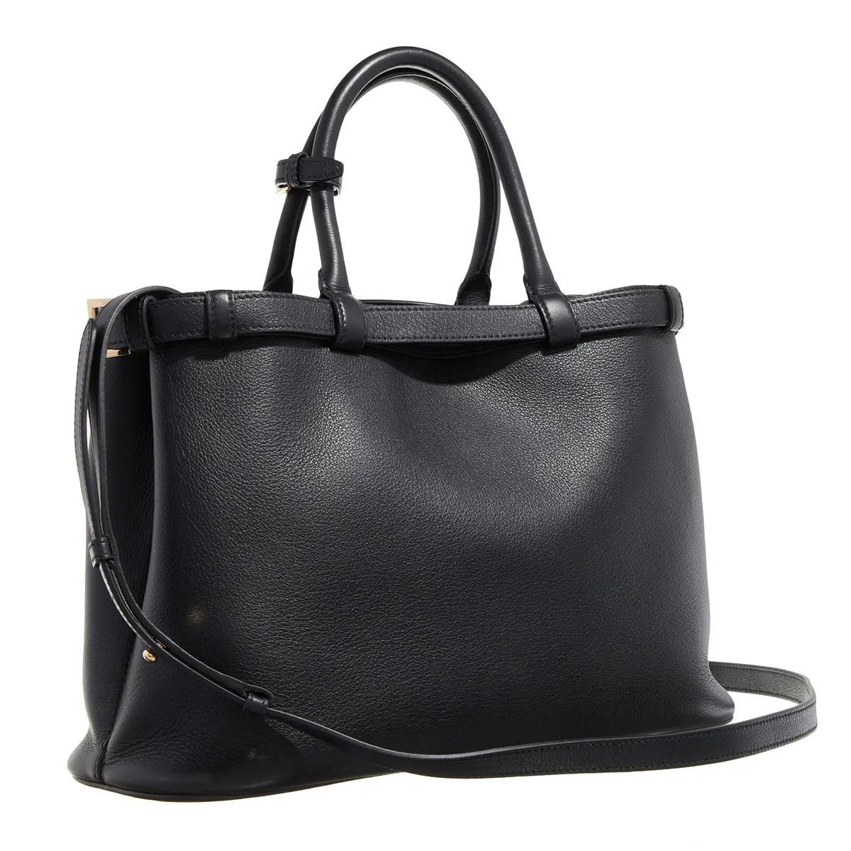Prada Shoppers & Totes Buckle Handbag Medium in zwart