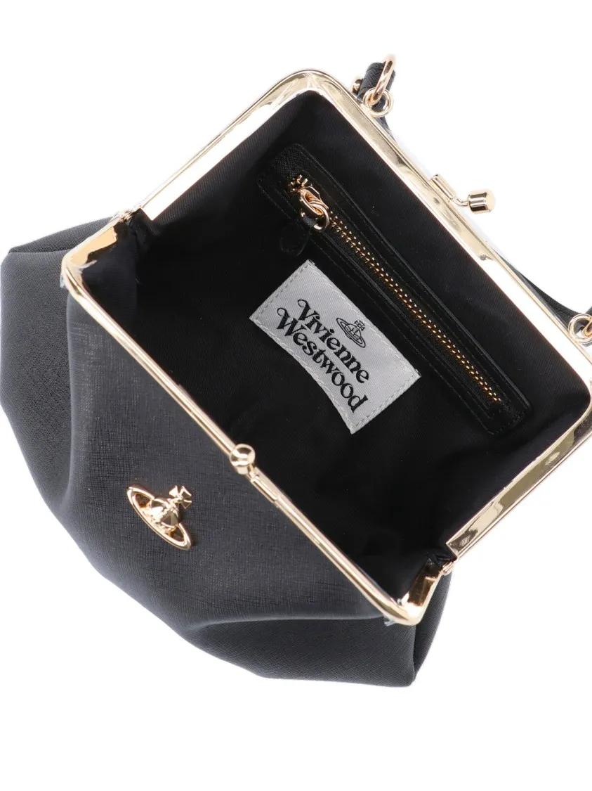 Vivienne Westwood Crossbody bags "Granny Frame" Bag Black in zwart