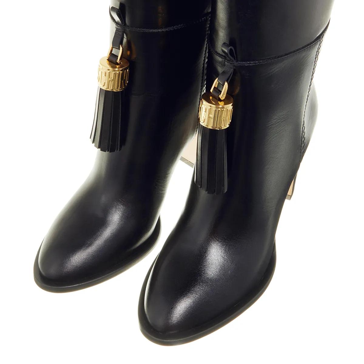 Thumbnail - Moschino Stiefel & Boots - Metal Tassel - Gr. 38 (EU) - in Schwarz - für Damen