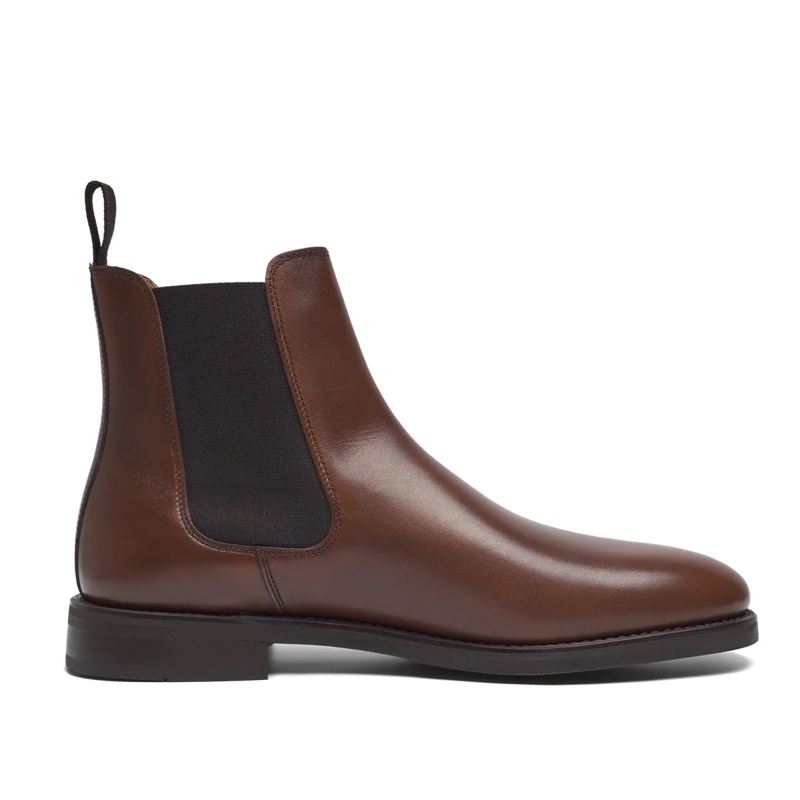 Henry Stevens Chelsea Boots Boots Winston CB2 mittel-braun