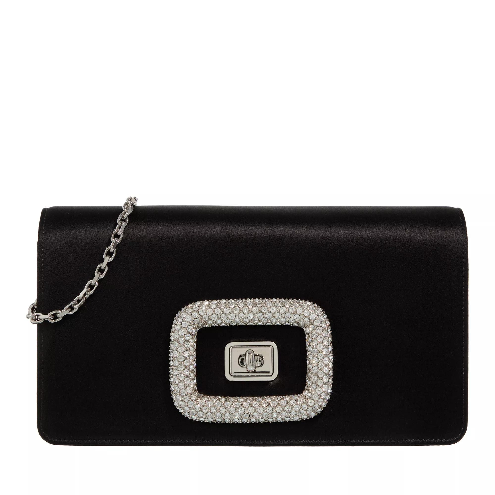 Roger Vivier Viv Choc Jewel Mini Bag Black Crossbody Bag