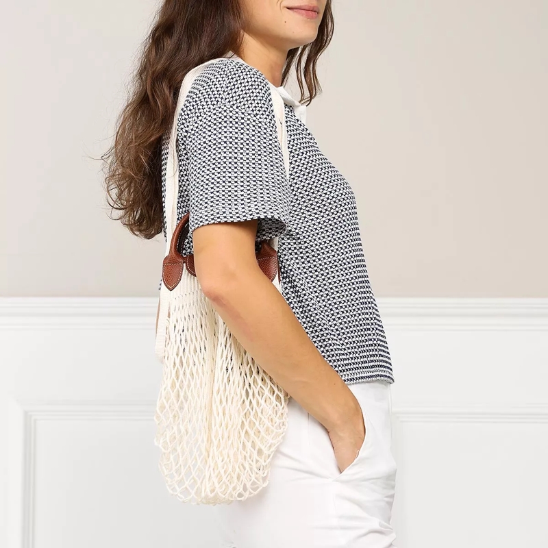 Longchamp Shopper Le Pliage Filet Ecru L(Image 2)