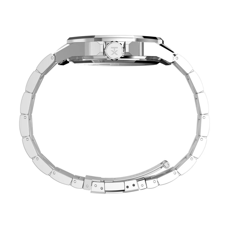 Timex Quarzuhr Quarz-Analoguhr Essex Ave 46 silber(Image 2)