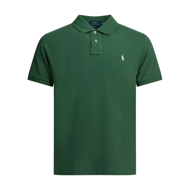 Polo Ralph Lauren Polohemd Short-Sleeve Polo Shirt With Traditional Collar An Green