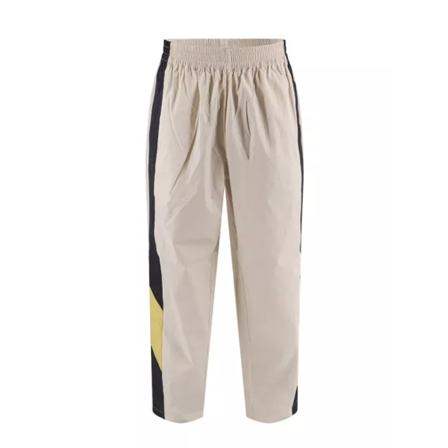 Isabel Marant Cotton And Recycled Fibers Trouser Neutrals 
