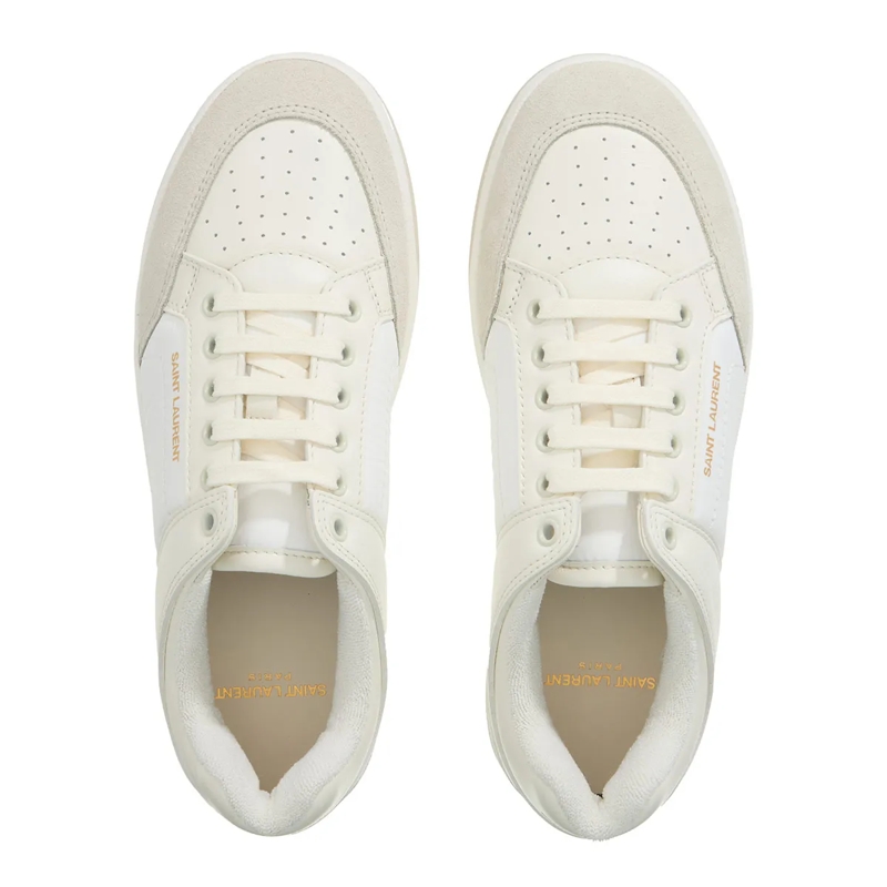 Saint Laurent Low-Top-Sneaker Saint Laurent Low Top Sneaker Blanc(Image 5)