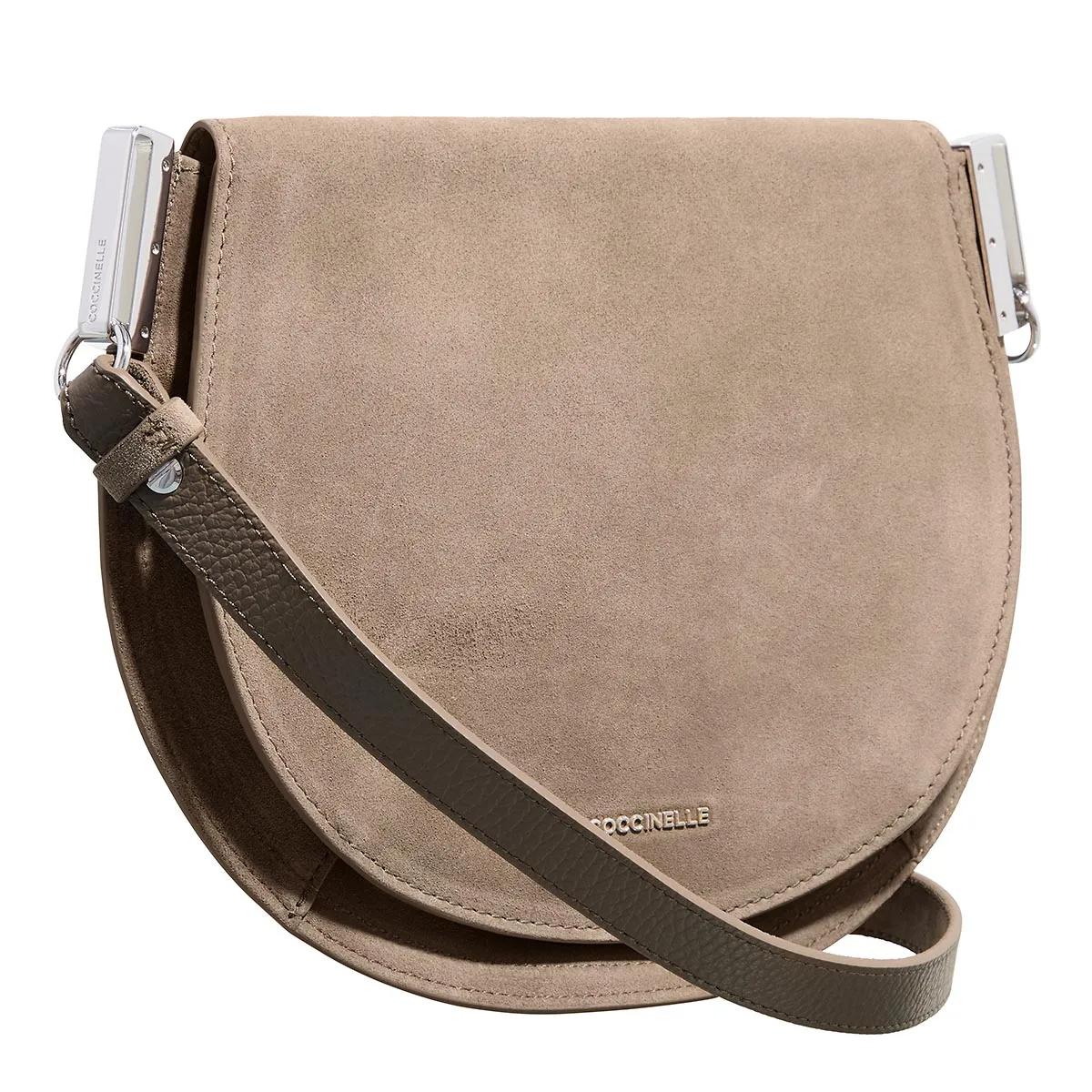 Coccinelle Crossbody bags sunup Suede in taupe