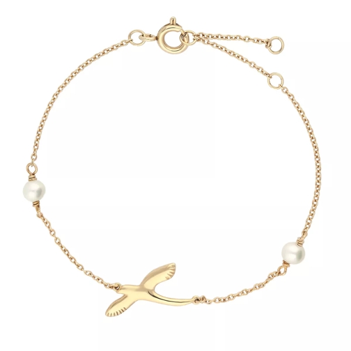 BELORO Bracelet Freshwater Pearls  Yellow Gold Armband