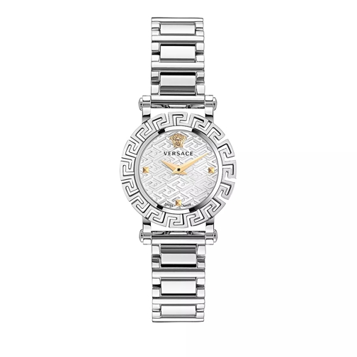 Versace Greca Glam Silver Quarz-Uhr