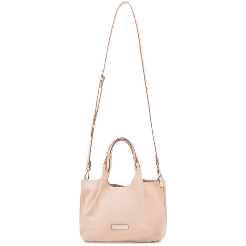 Gianni Chiarini Tote Borsa a Spalla Dua in Pelle Scamosciata beige(Image 2)