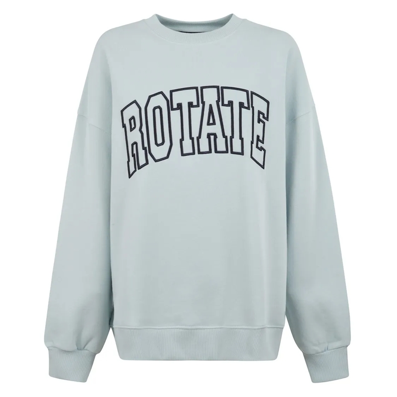 Rotate  Oversized Organic Cotton Sweatshirt White