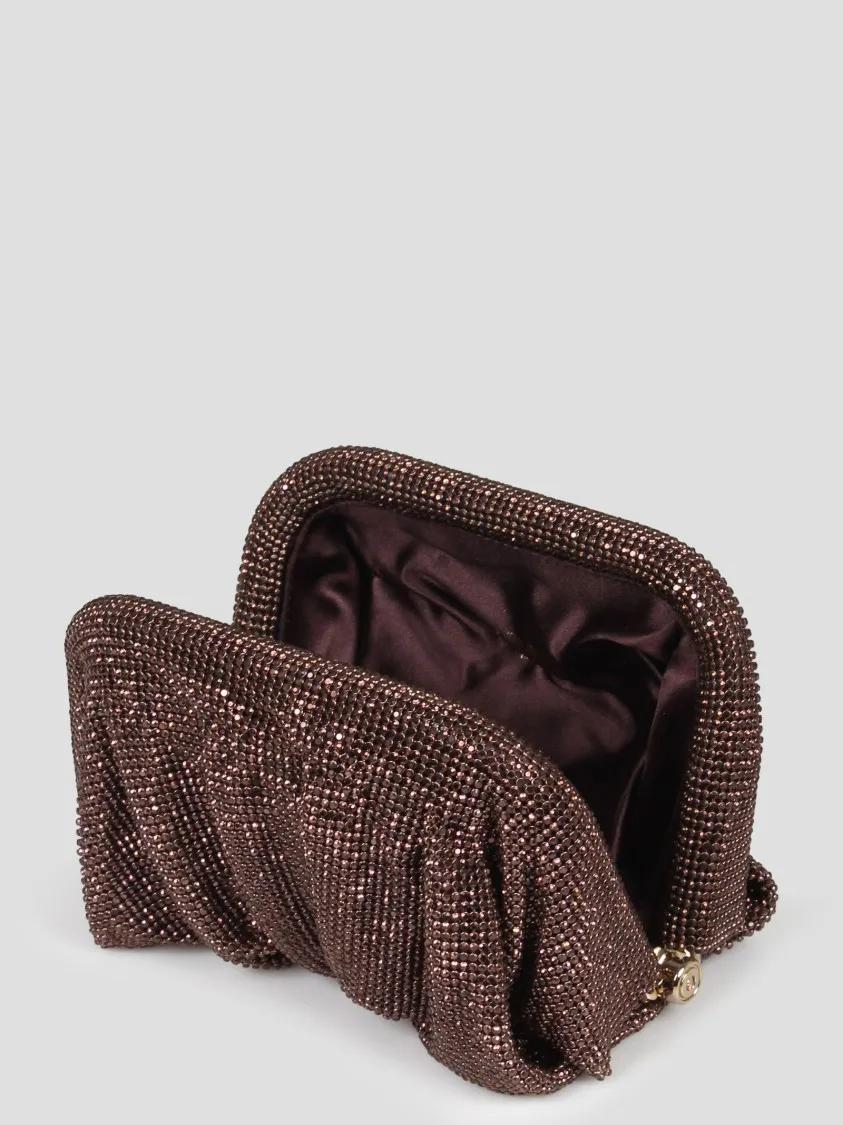 Benedetta Bruzziches Clutches Venus La Petite Clutch in bruin