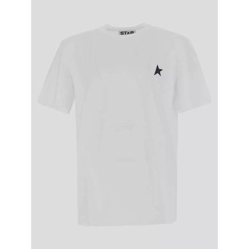 Golden Goose  T-shirts And Polos White schwarz