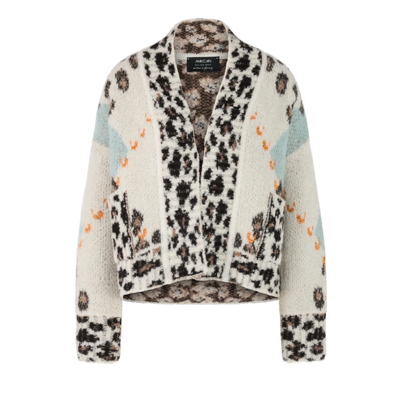 Marc Cain Übergangsjacke Cardigan soft teal