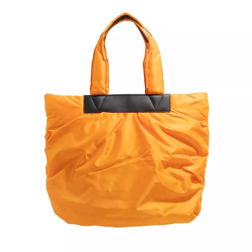 VeeCollective Caba Shopper Safety Orange Rymlig shoppingväska