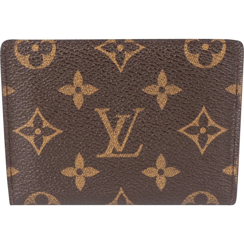 Louis Vuitton Geldbörse Louis Vuitton Canvas Monogram Cardholder braun