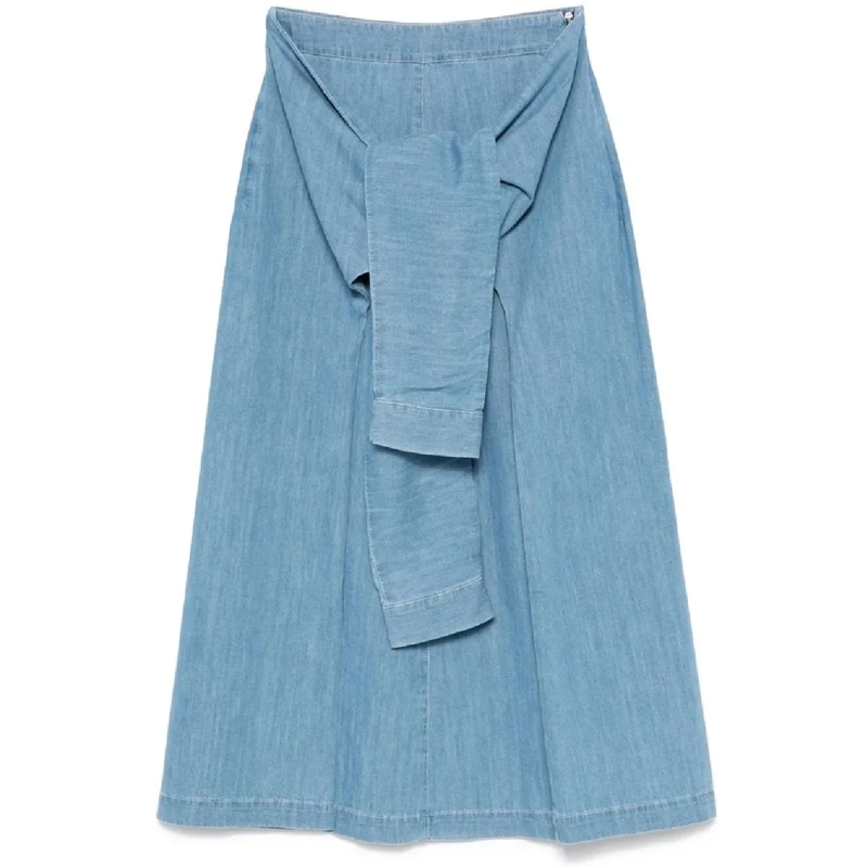 Fabiana Filippi Jupe midi Skirts Clear Blue blau