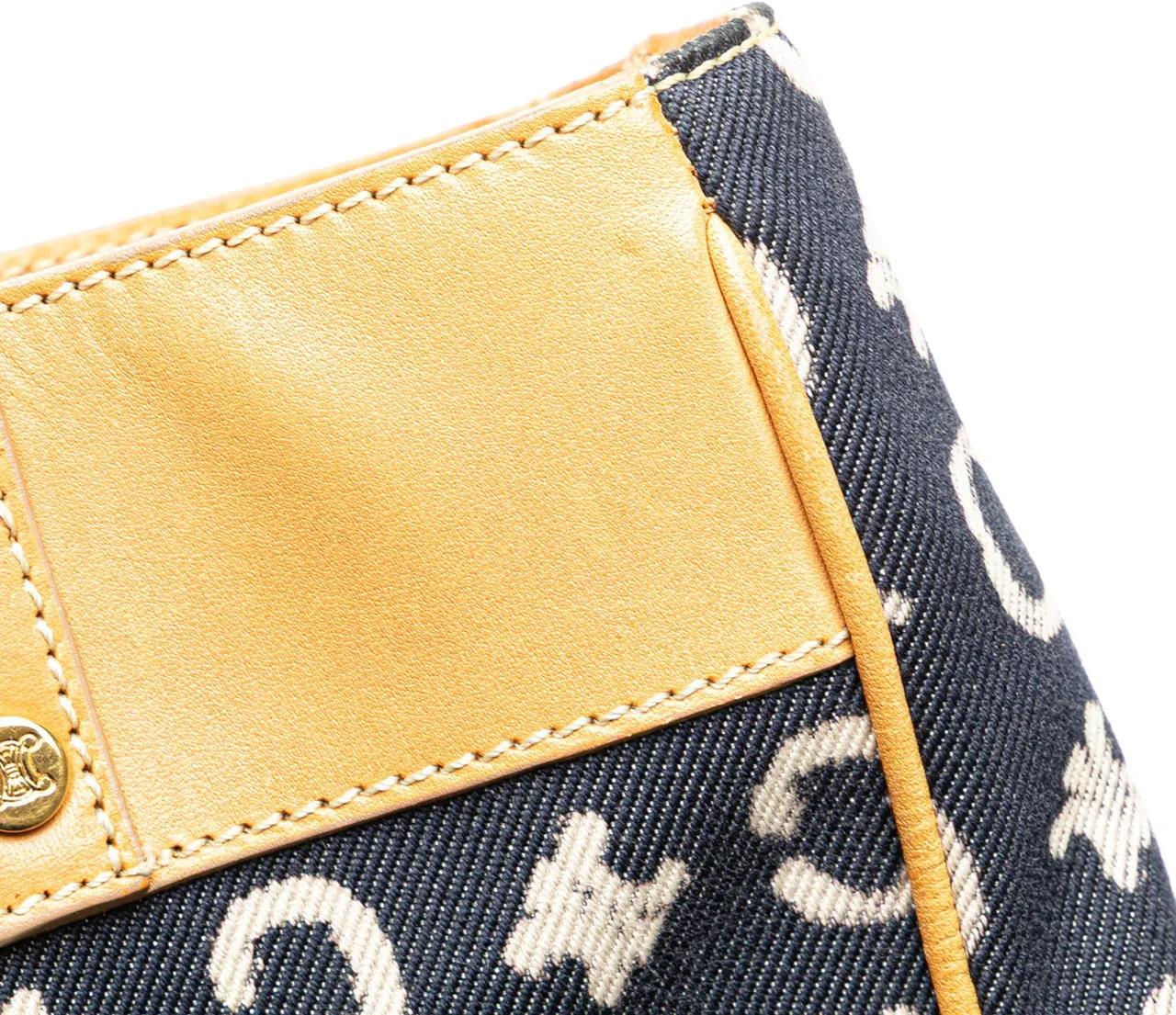 Thumbnail - Celine Crossbody Bags - C Macadam Denim Handbag - Gr. unisize - in Blau - für Damen
