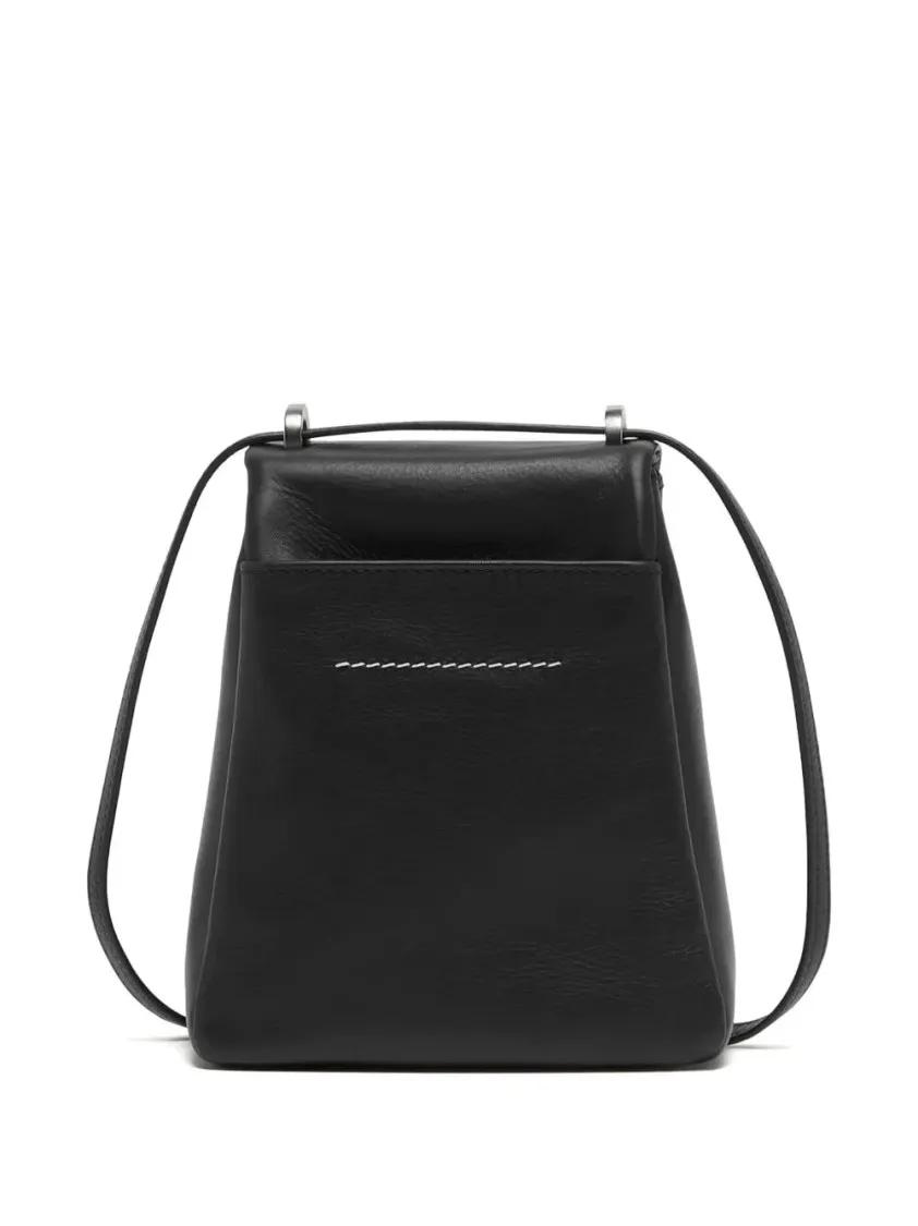 MM6 Maison Margiela Hobo bags Small Numeric Shoulder Bag in zwart