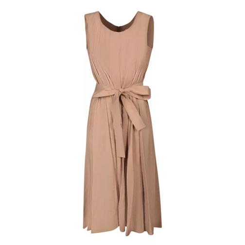 Blanca Vita Sleeveless Dress Brown 