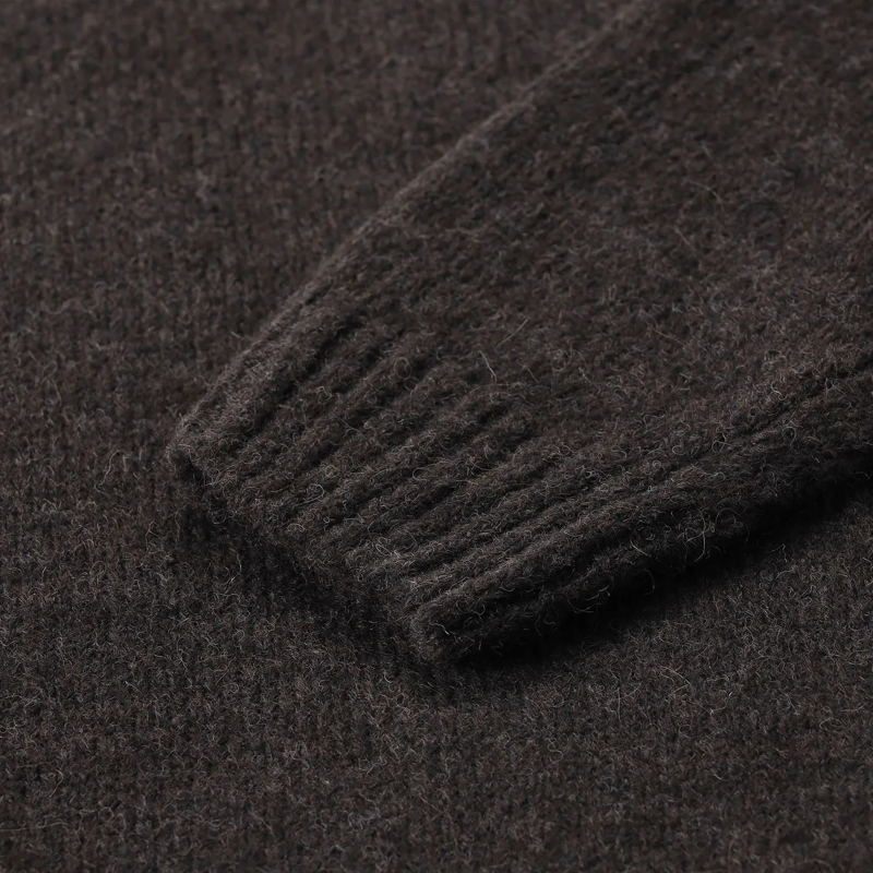 FILIPPO DE LAURENTIIS Pull Pullover aus Alpaka-Woll-Mix orange(Image 15)