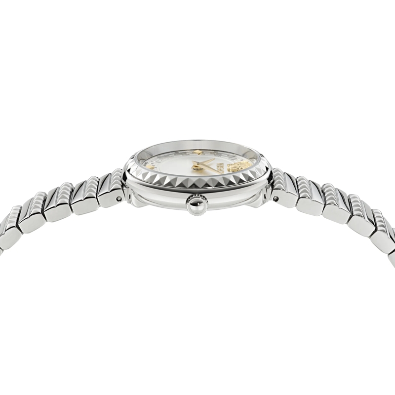 Versace Quarzuhr Quarzuhr Mit 2 Zeigern Greca Goddess Pet. Sp.(Wc-D silber(Image 4)