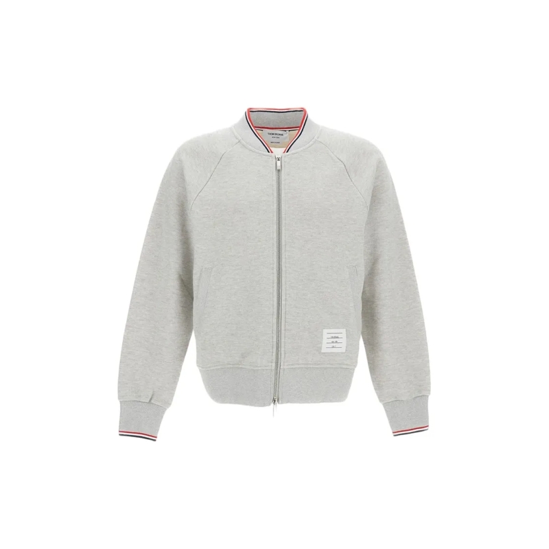 Thom Browne  Structured Grey Jacket With Classic Silhouette Grey