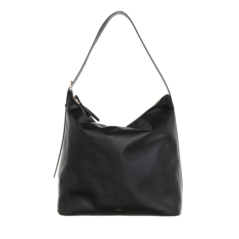 A.P.C. Hobo Bag Sac Vera Maxi Lzz Black