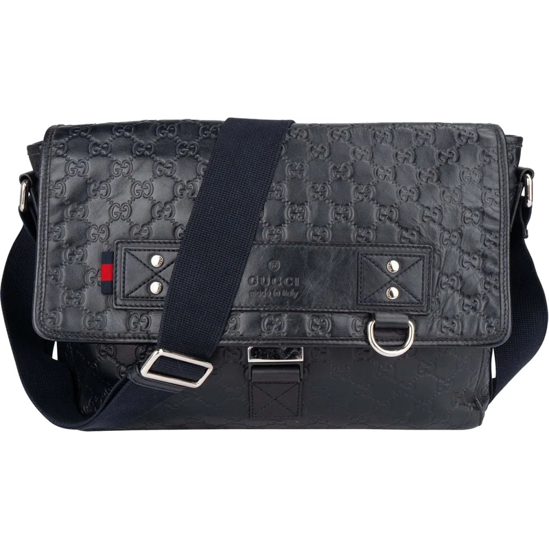 Gucci Schultertasche Gucci GG Leather Monogram Sherry Business Messenge mehrfarbig