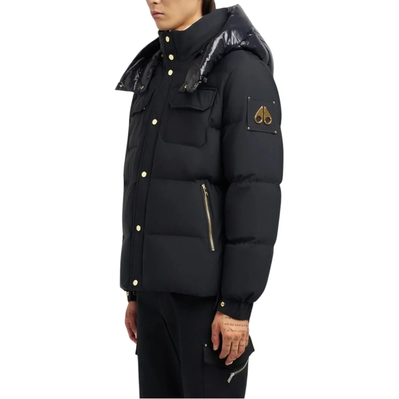 Moose Knuckles Doudoune Heren Jas schwarz