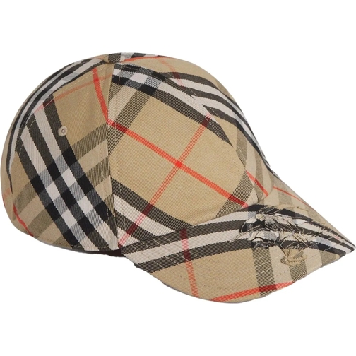 Burberry  Tartan Logo Cap beige