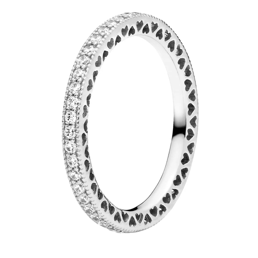 Pandora Sparkle & Hearts Ring Sterling silver Eternity Ring