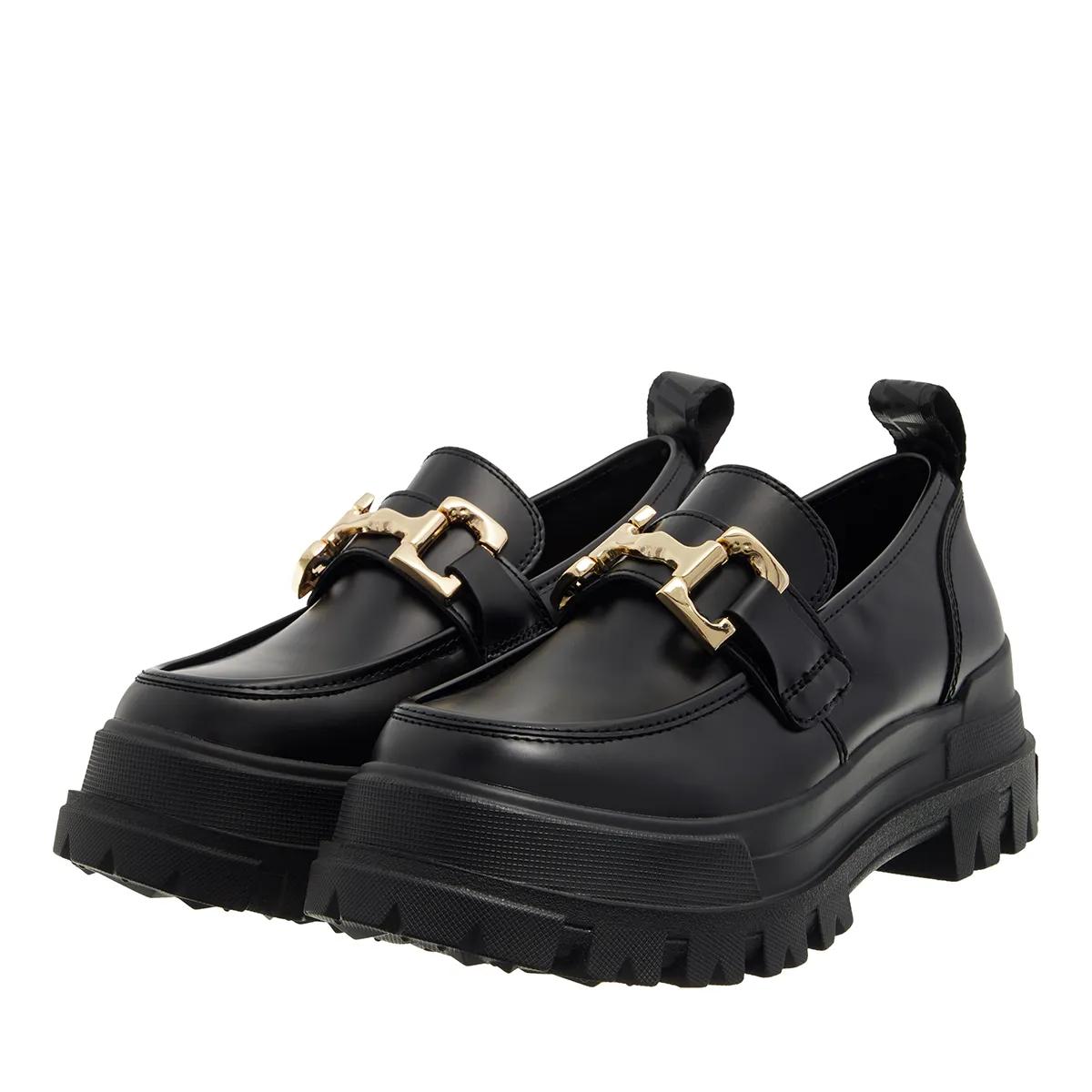 Buffalo Loafers & Ballerinas - Aspha Loafer Chain Nc - Gr. 36 (EU) - in Schwarz - für Damen