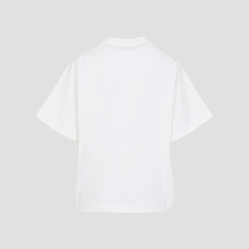 Jil Sander T-shirt White Cotton Crew Neck T-Shirt White