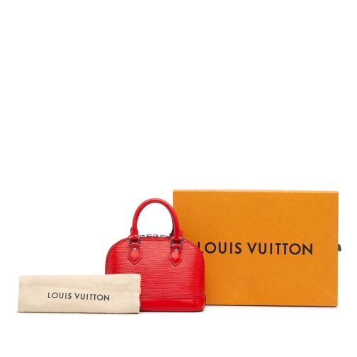 Louis Vuitton Fourre-tout 2015 Epi Alma BB rot (Image 18)