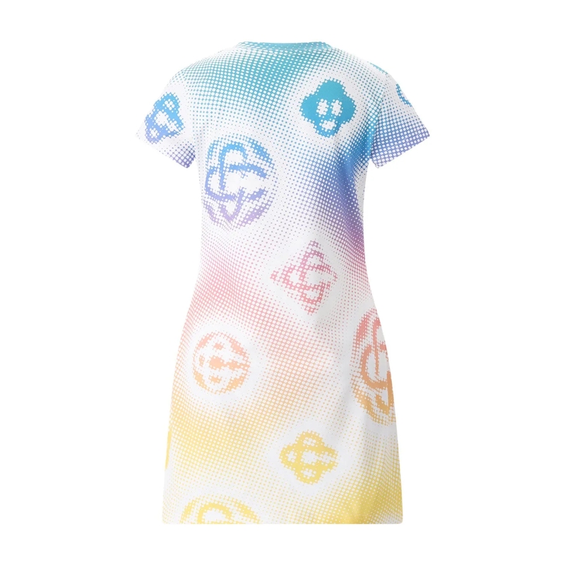 Casablanca Mini-robe Minikleid aus Bio-Baumwolle weiß(Image 3)