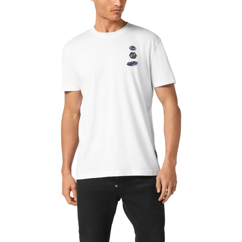 Philipp Plein T-Shirt T-Shirt Racing weiss(Image 3)