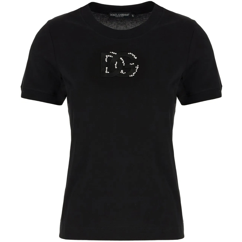 Dolce&Gabbana T-shirt Dolce&gabbana Black cotton t-shirt schwarz